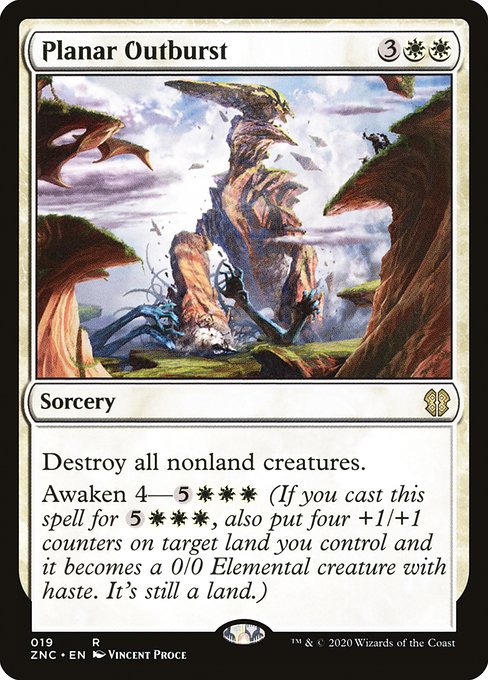 Planar Outburst - Commander: Zendikar Rising