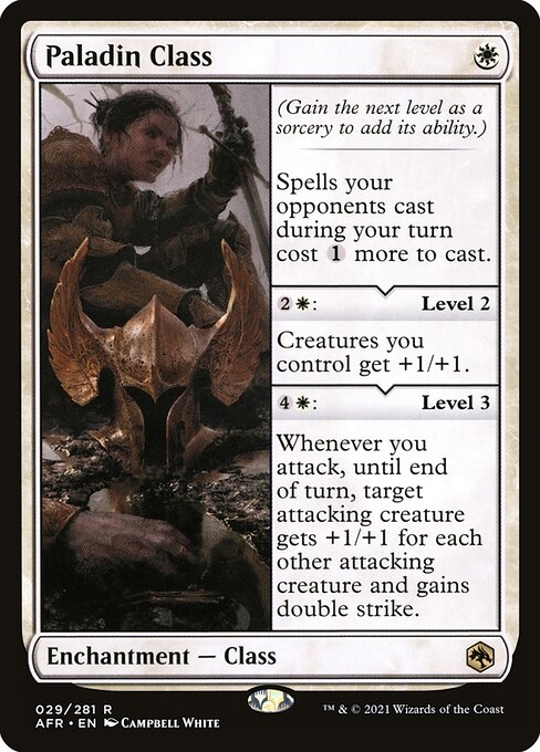 Paladin Class - Adventures in the Forgotten Realms