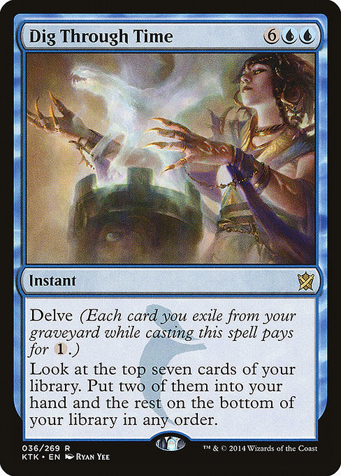 Dig Through Time (Foil) - Khans of Tarkir