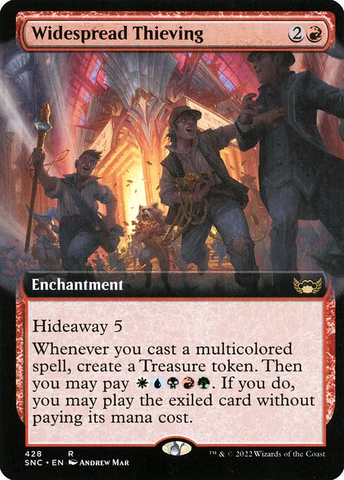 Widespread Thieving (Extended Art) - Streets of New Capenna