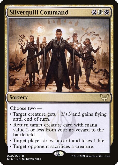 Silverquill Command - Strixhaven: School of Mages