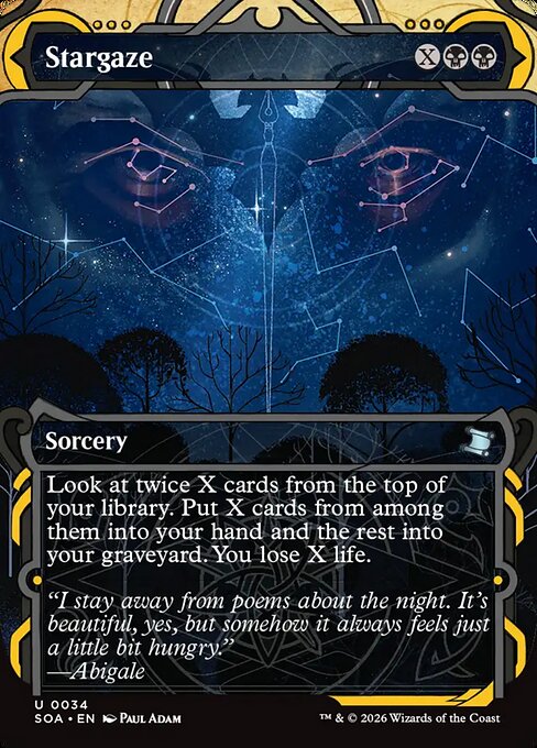 Stargaze (Foil) - Secrets of Strixhaven: Mystical Archive