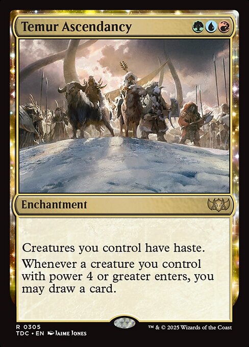 Temur Ascendancy - Commander: Tarkir: Dragonstorm
