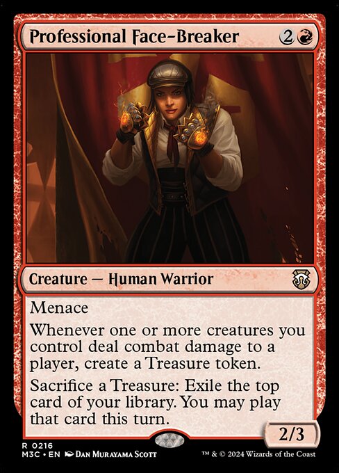Professional Face-Breaker - Commander: Modern Horizons 3