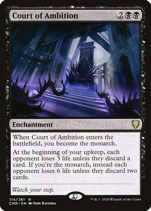 Court of Ambition (Foil) - Commander Legends