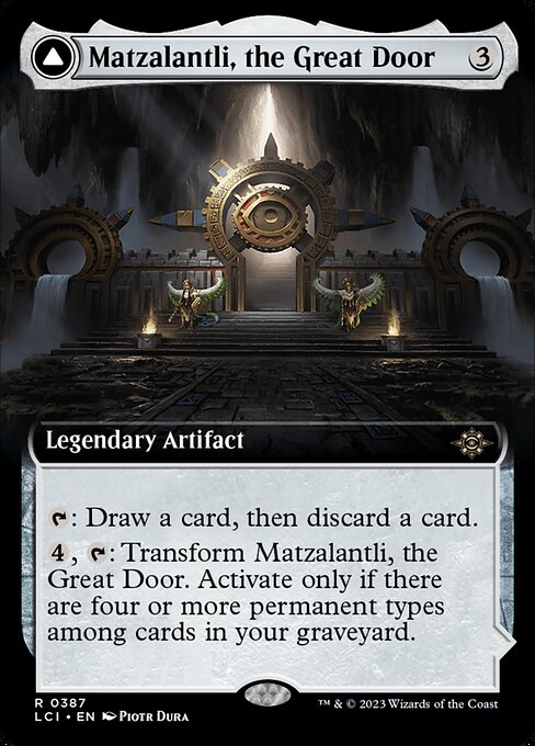 Matzalantli, the Great Door (Extended Art) - The Lost Caverns of Ixalan