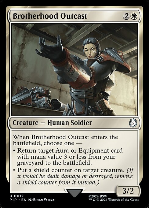 Brotherhood Outcast - Universes Beyond: Fallout