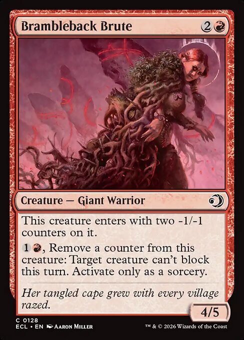 Brambleback Brute - Lorwyn Eclipsed
