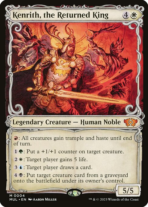 Kenrith, the Returned King - March of the Machine: Multiverse Legends