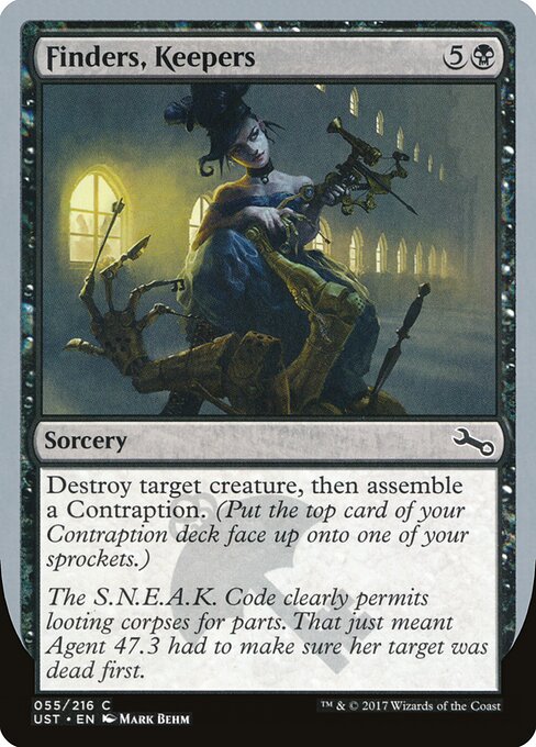 Finders, Keepers (Foil) - Unstable