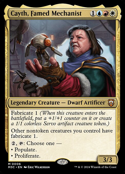 Cayth, Famed Mechanist - Commander: Modern Horizons 3