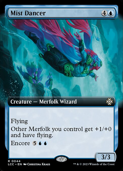 Mist Dancer (Extended Art) - Commander: The Lost Caverns of Ixalan
