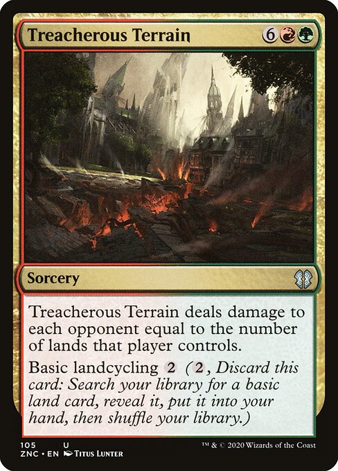 Treacherous Terrain - Commander: Zendikar Rising