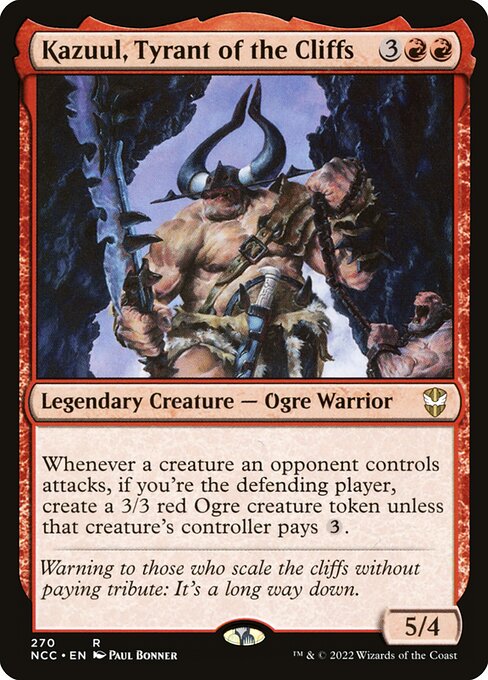 Kazuul, Tyrant of the Cliffs - Commander: Streets of New Capenna