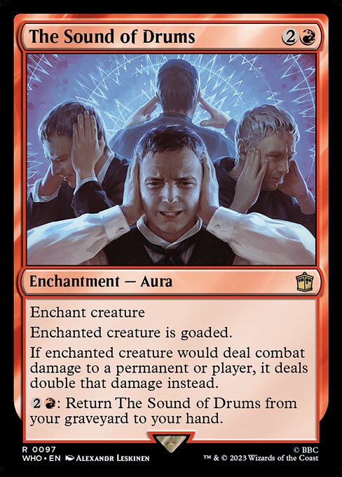 The Sound of Drums (Foil) - Universes Beyond: Doctor Who