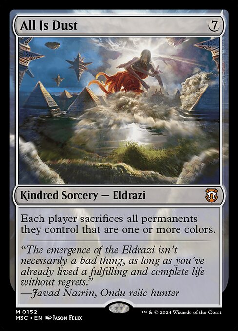 All Is Dust - Commander: Modern Horizons 3