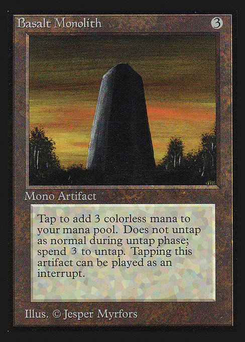 Basalt Monolith (CE) - Collector's Edition