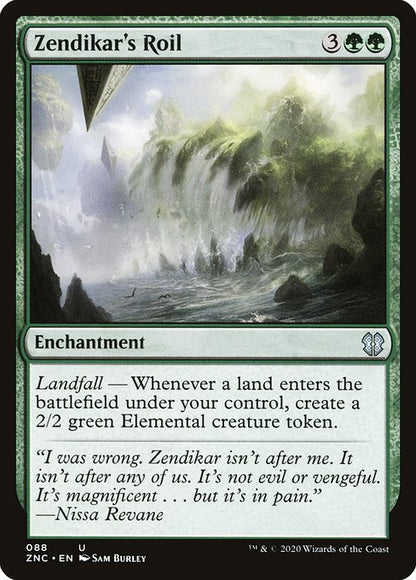 Zendikar's Roil - Commander: Zendikar Rising