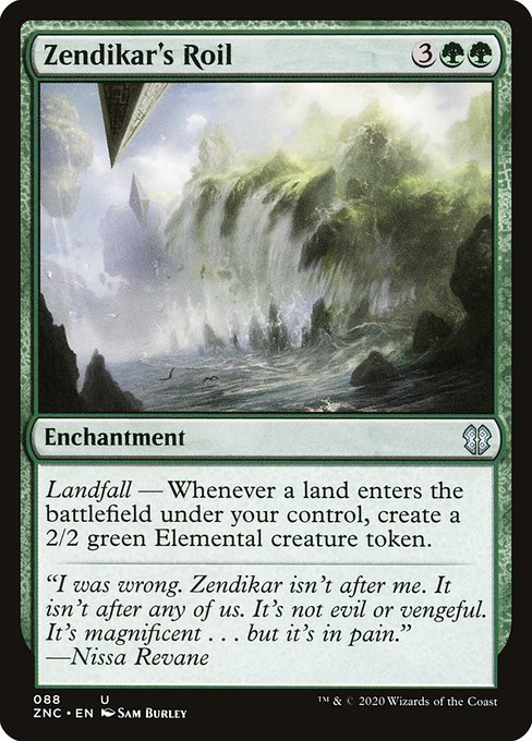 Zendikar's Roil - Commander: Zendikar Rising