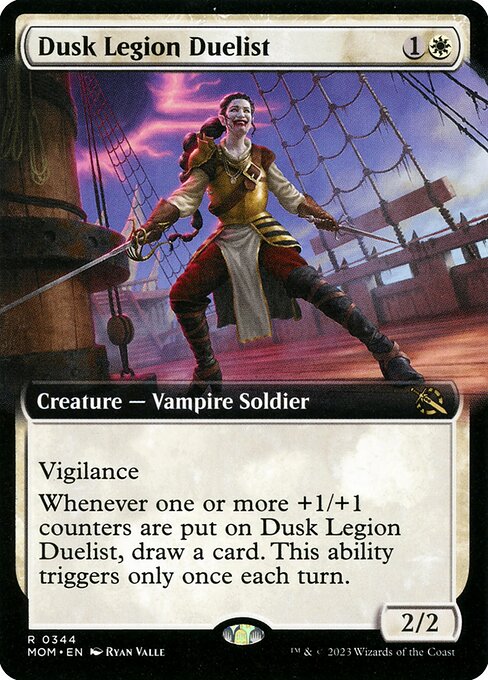 Dusk Legion Duelist (Extended Art) - March of the Machine