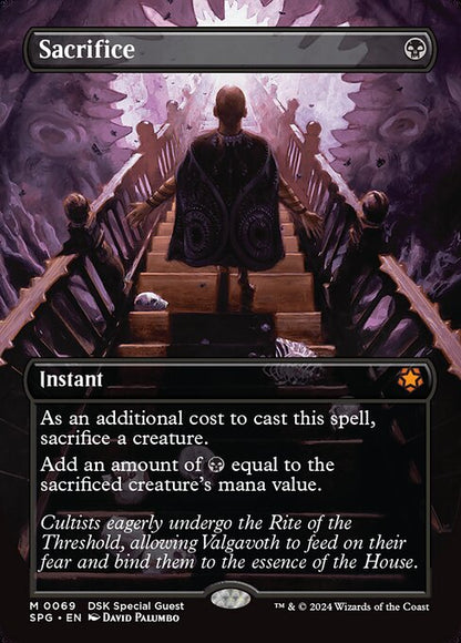 Sacrifice (Borderless) - Special Guests