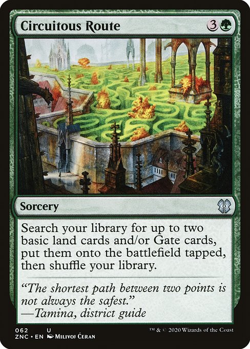 Circuitous Route - Commander: Zendikar Rising