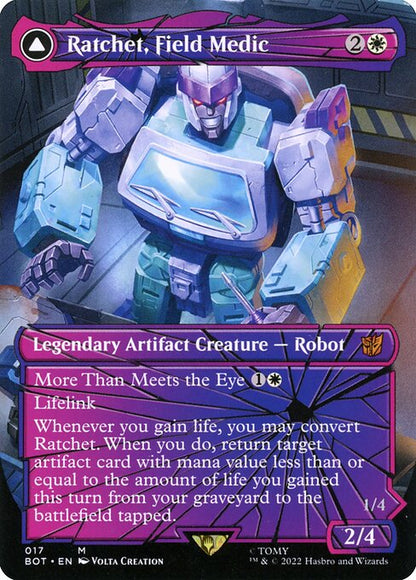 Ratchet, Field Medic - Universes Beyond: Transformers