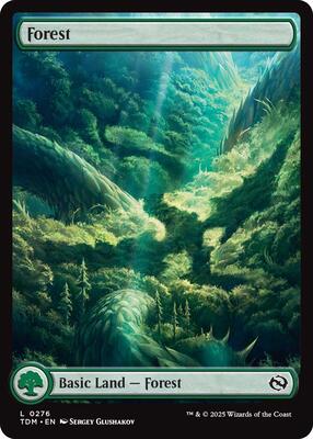 Forest (0276) - Tarkir: Dragonstorm