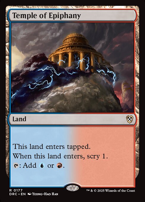 Temple of Epiphany - Commander: Aetherdrift
