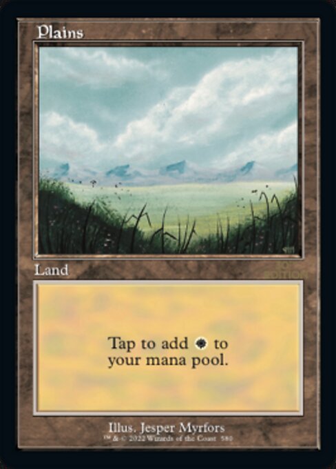 Plains (580) (Retro Frame) - 30th Anniversary Edition