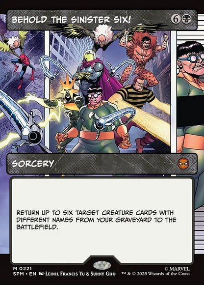 Behold the Sinister Six! (Borderless) - Marvel's Spider-Man