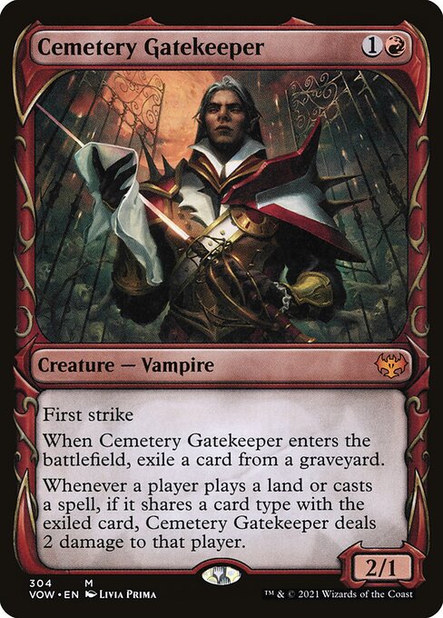 Cemetery Gatekeeper (Showcase) - Innistrad: Crimson Vow