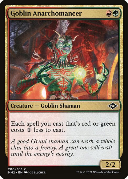Goblin Anarchomancer (Foil) - Modern Horizons 2