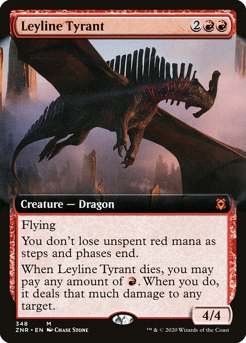 Leyline Tyrant (Extended Art) - Zendikar Rising