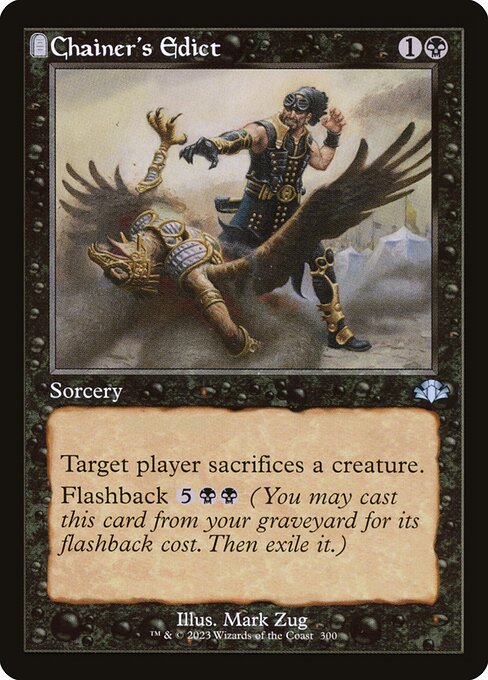 Chainer's Edict (Retro Frame) - Dominaria Remastered