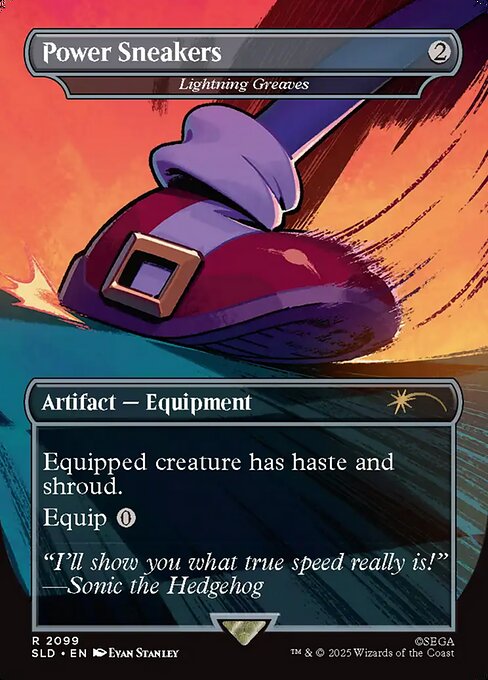 Power Sneakers - Lightning Greaves - Secret Lair Drop Series
