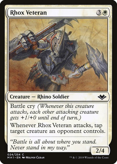 Rhox Veteran - Modern Horizons