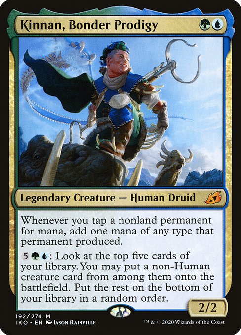 Kinnan, Bonder Prodigy (Extended Art) - Ikoria: Lair of Behemoths