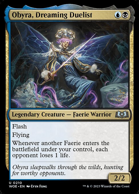 Obyra, Dreaming Duelist (Foil) - Wilds of Eldraine