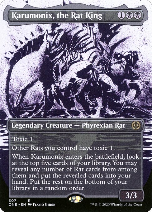 Karumonix, the Rat King (Showcase) - Phyrexia: All Will Be One