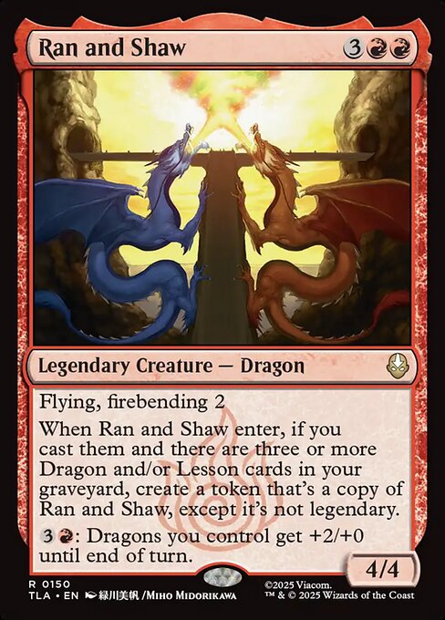 Ran and Shaw - Avatar: The Last Airbender