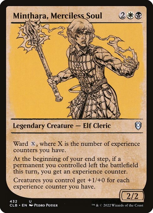 Minthara, Merciless Soul (Showcase) - Commander Legends: Battle for Baldur's Gate