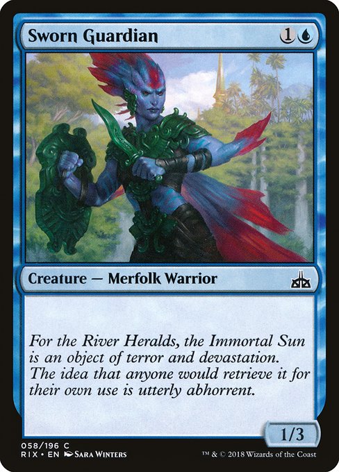 Sworn Guardian - Rivals of Ixalan