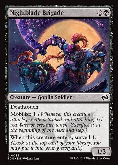 Nightblade Brigade - Tarkir: Dragonstorm