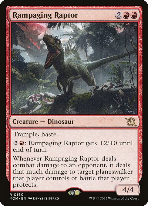 Rampaging Raptor - March of the Machine