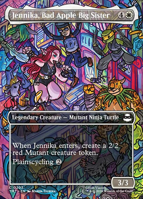 Jennika, Bad Apple Big Sister (Borderless) - Teenage Mutant Ninja Turtles