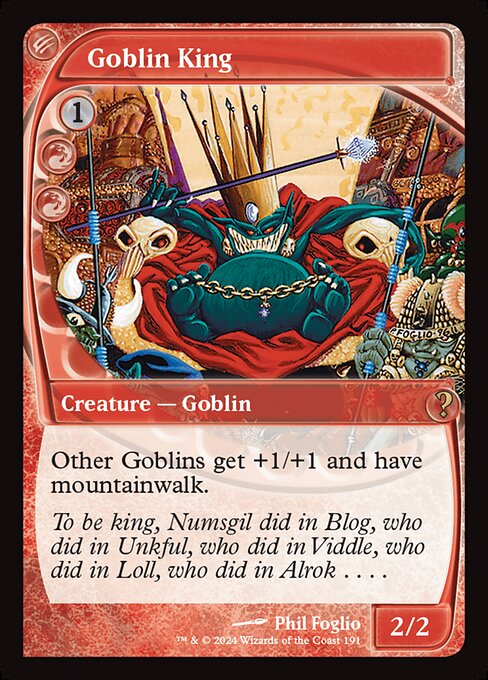 Goblin King (Future Sight) - Mystery Booster 2