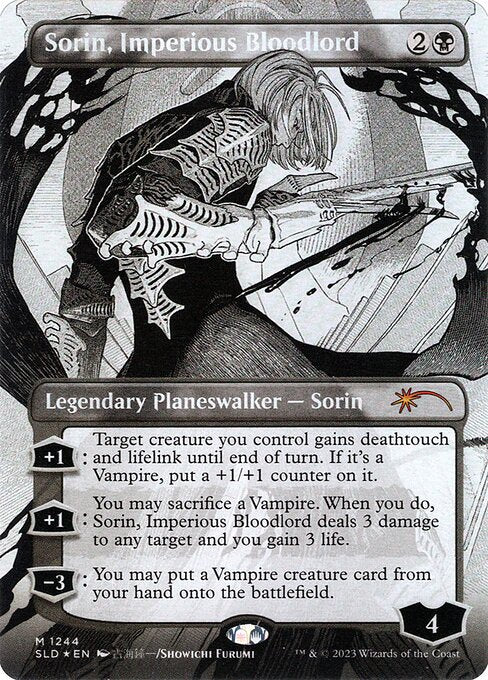 Sorin, Imperious Bloodlord (Borderless) - Secret Lair Drop Series