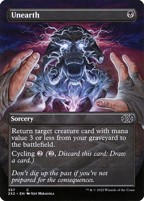 Unearth (Borderless) - Double Masters 2022