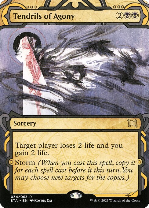 Tendrils of Agony (Foil) - Strixhaven: Mystical Archives
